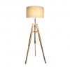 Lampada da Terra Base Legno
