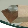 Tavolo Basso Legno e Vetro
