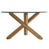 Tavolo Basso Legno e Vetro
