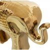 Elefante Ceramica Moderno Oro