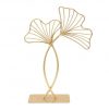 Scultura Foglie di Ginkgo Oro