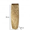 Vaso Metallo Geometrico Oro
