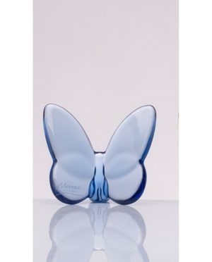 Farfalla di Cristallo Blu Zaffiro