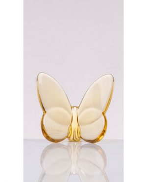 Farfalla di Cristallo Giallo Ambra