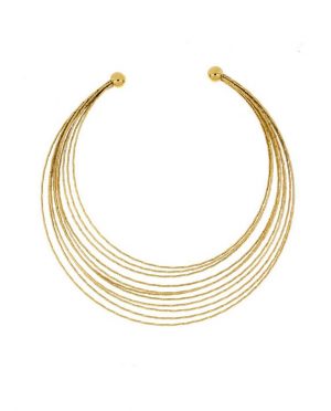 Collana Girocollo Fili Oro