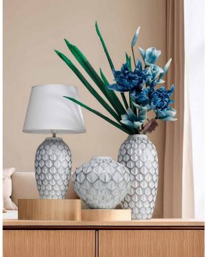 Vaso Decorativo Trama d’Argento